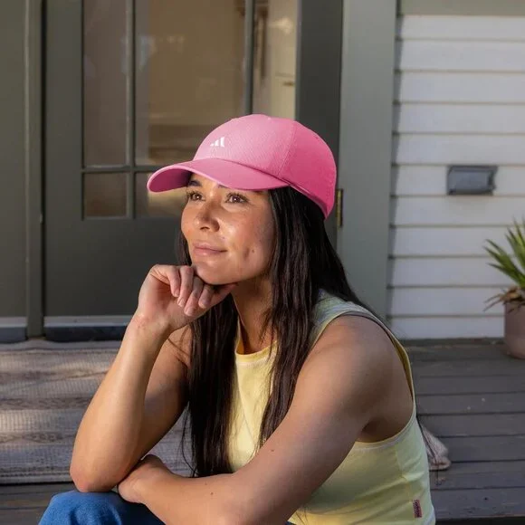 Adidas Women's Pink Fusion Pink Baseball Adjustable Cotton Athletic Relaxed Hat - Picture 6 of 6